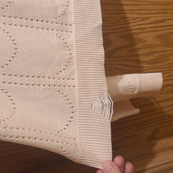 Beige Flare Sleeve Sweater - Picture 3 of 7